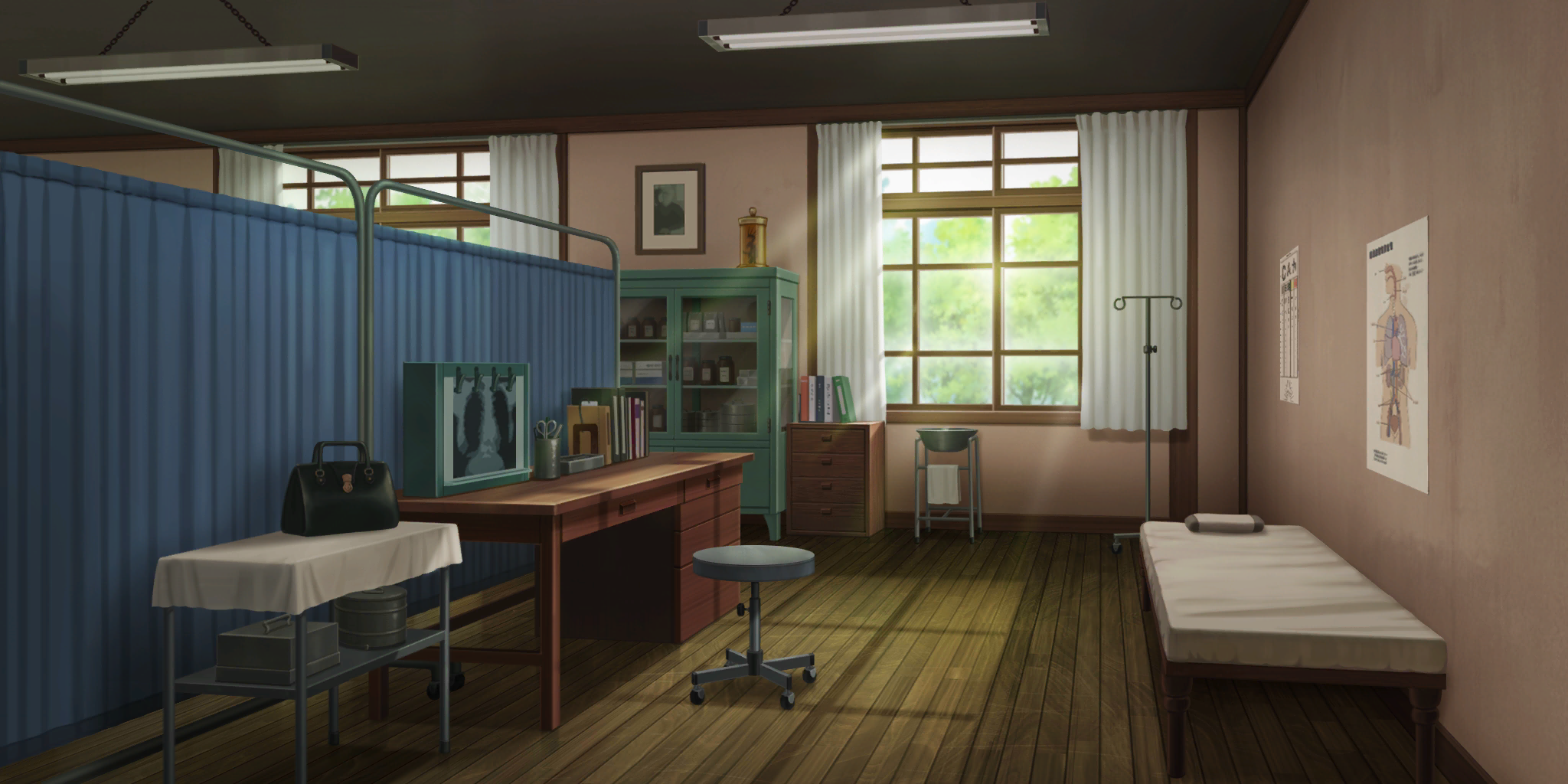Touhou LostWord - Hakurei School Nurse's Office