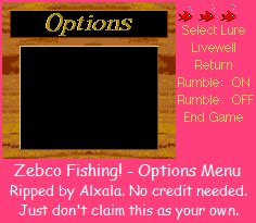 Options Menu