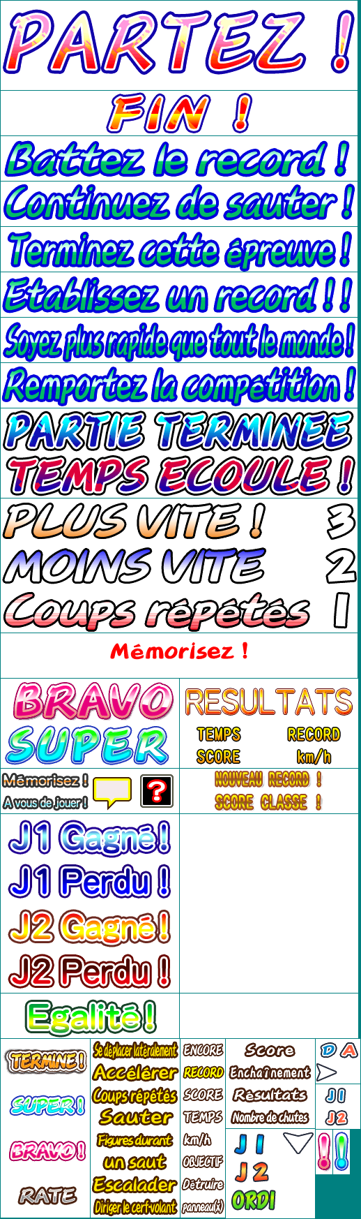 Active Life: Extreme Challenge / Family Trainer: Extreme Challenge - Text (French)