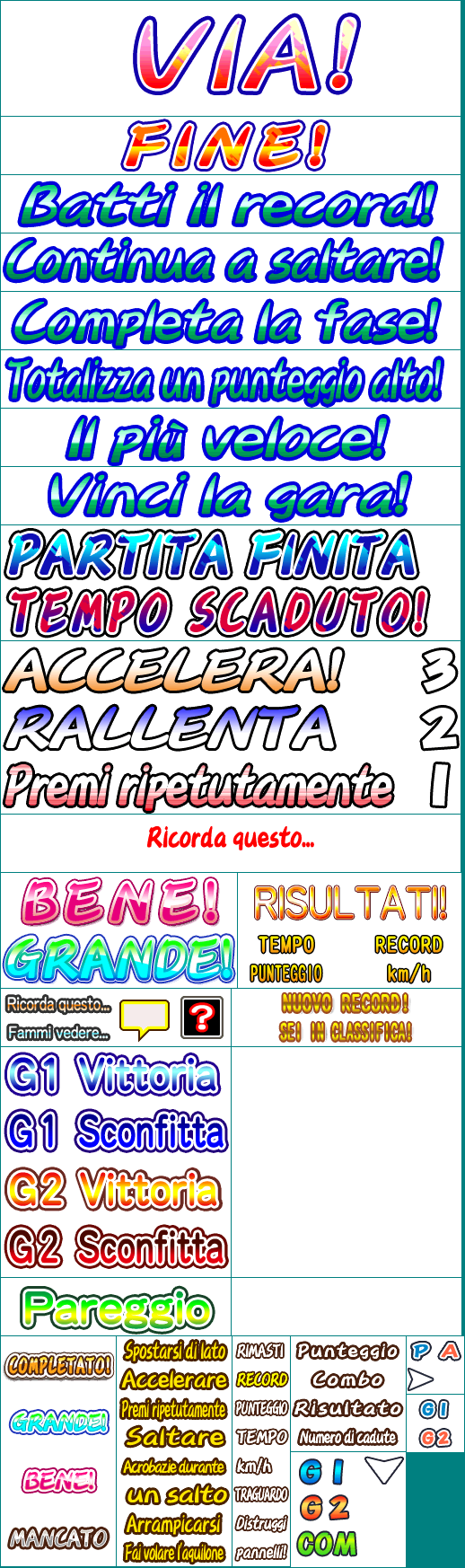 Active Life: Extreme Challenge / Family Trainer: Extreme Challenge - Text (Italian)