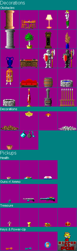 Rise of the Triad (Prototypes) - Objects (Sept. 24, 1993)