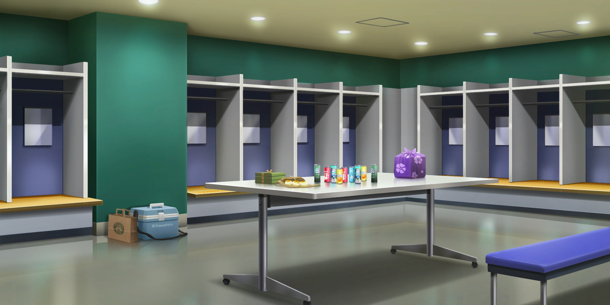 Touhou LostWord - Cheer Stage Changing Room