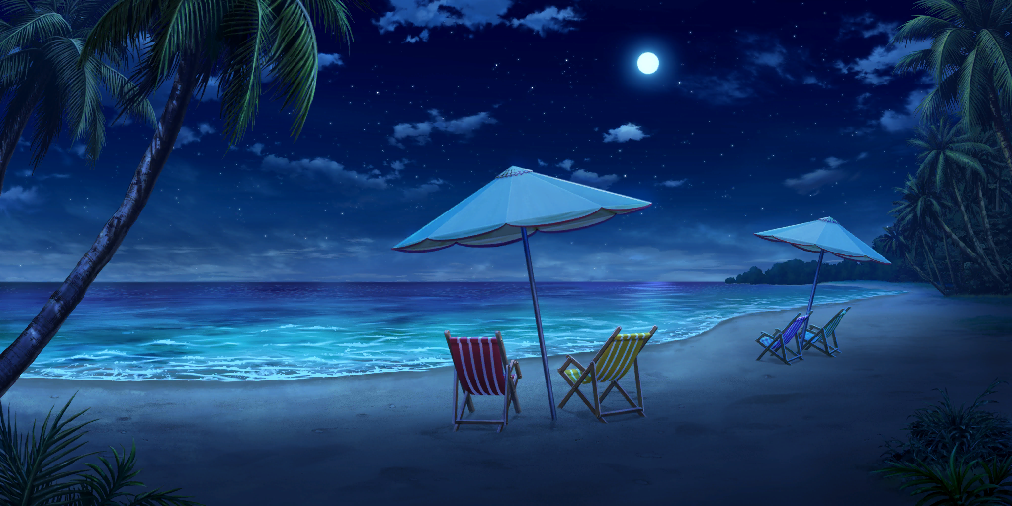 Gensokyo Beach (Night)