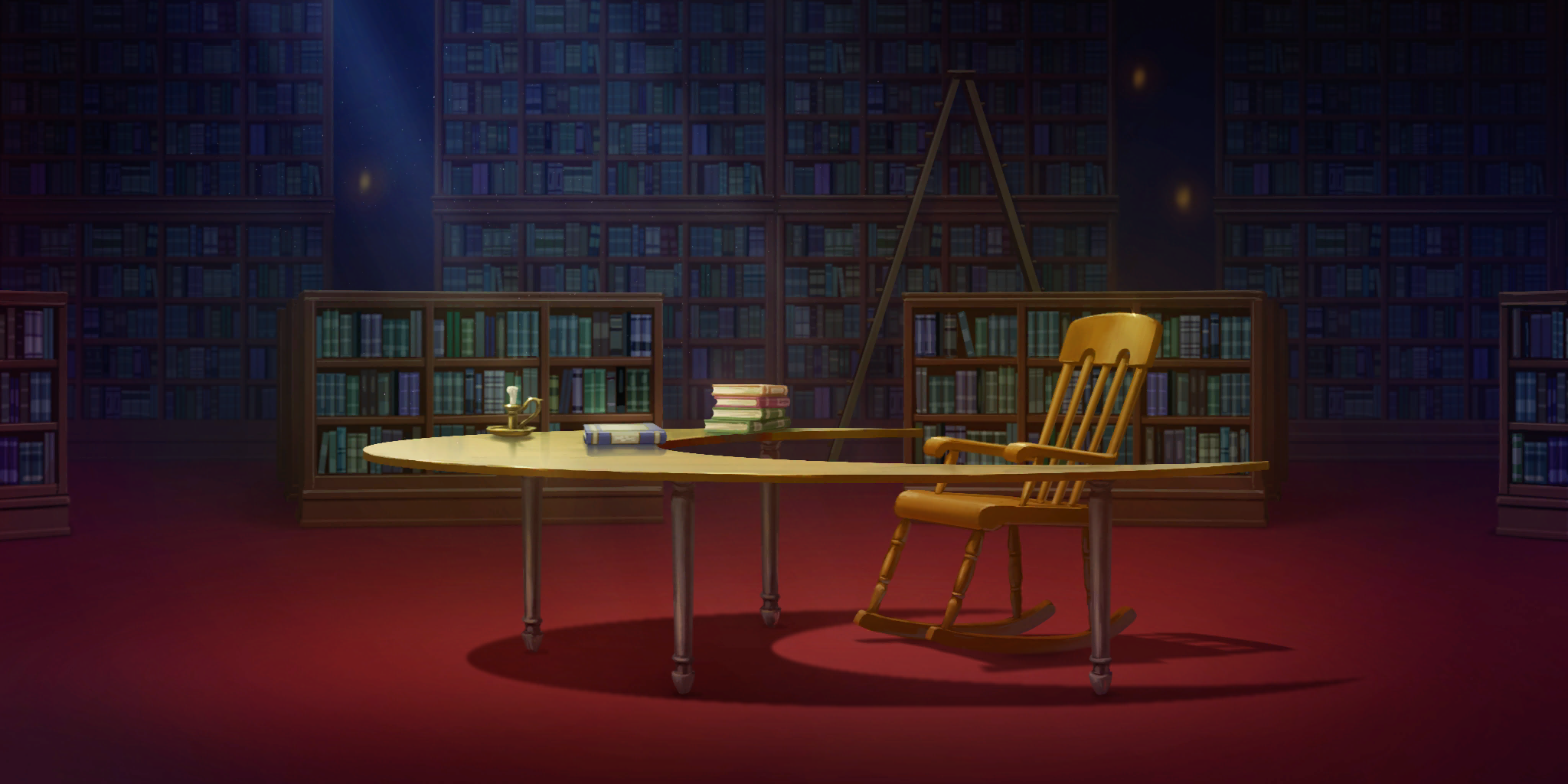 Touhou LostWord - Scarlet Devil Mansion Library (Patchouli's Desk)