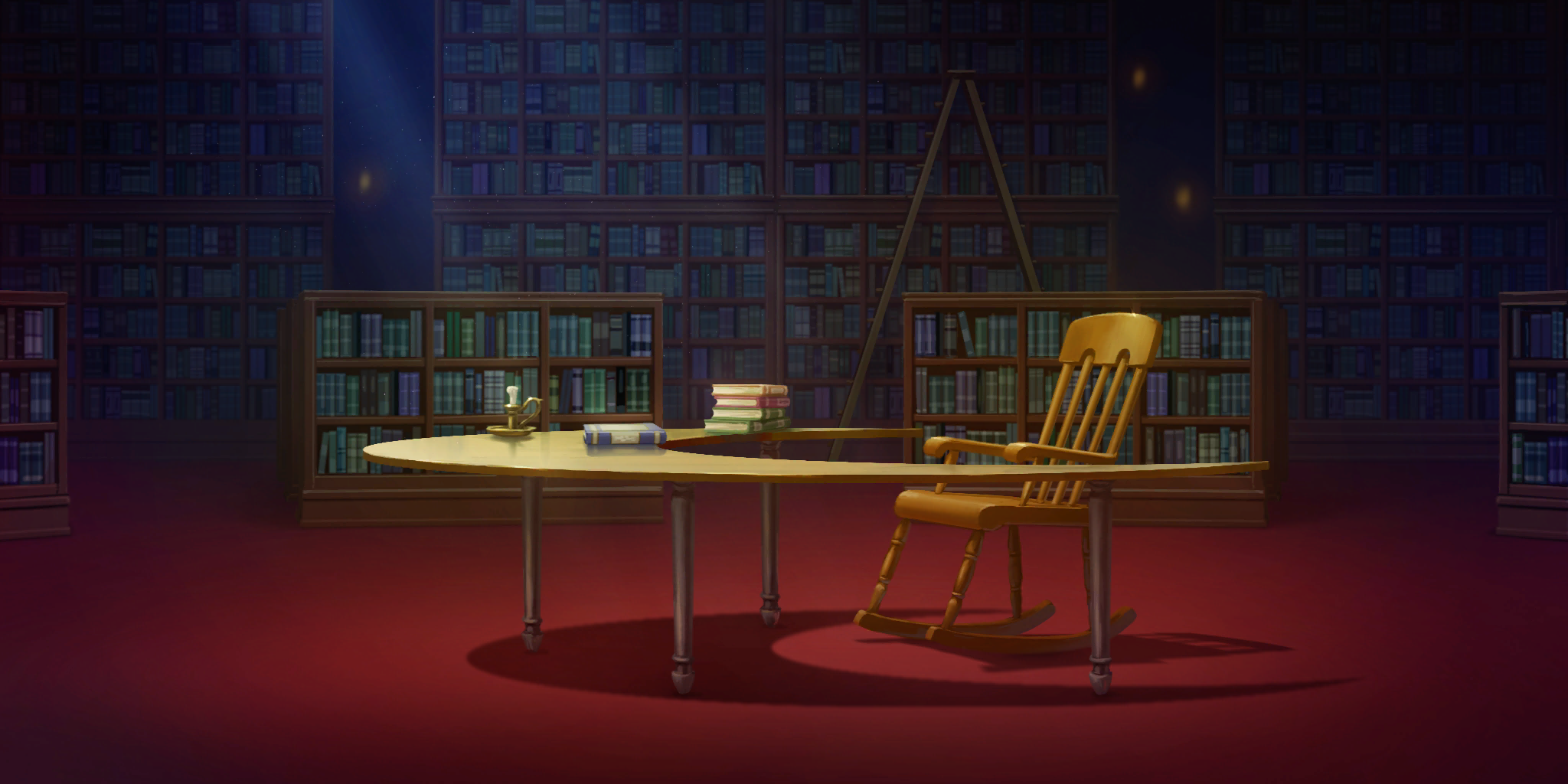 Scarlet Devil Mansion Library (Patchouli's Desk)