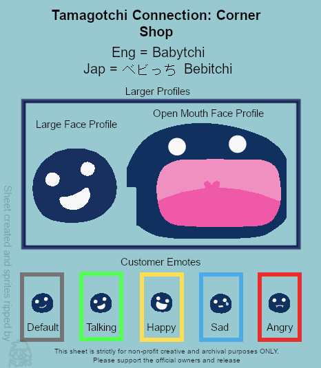 Tamagotchi Connection: Corner Shop - Babytchi