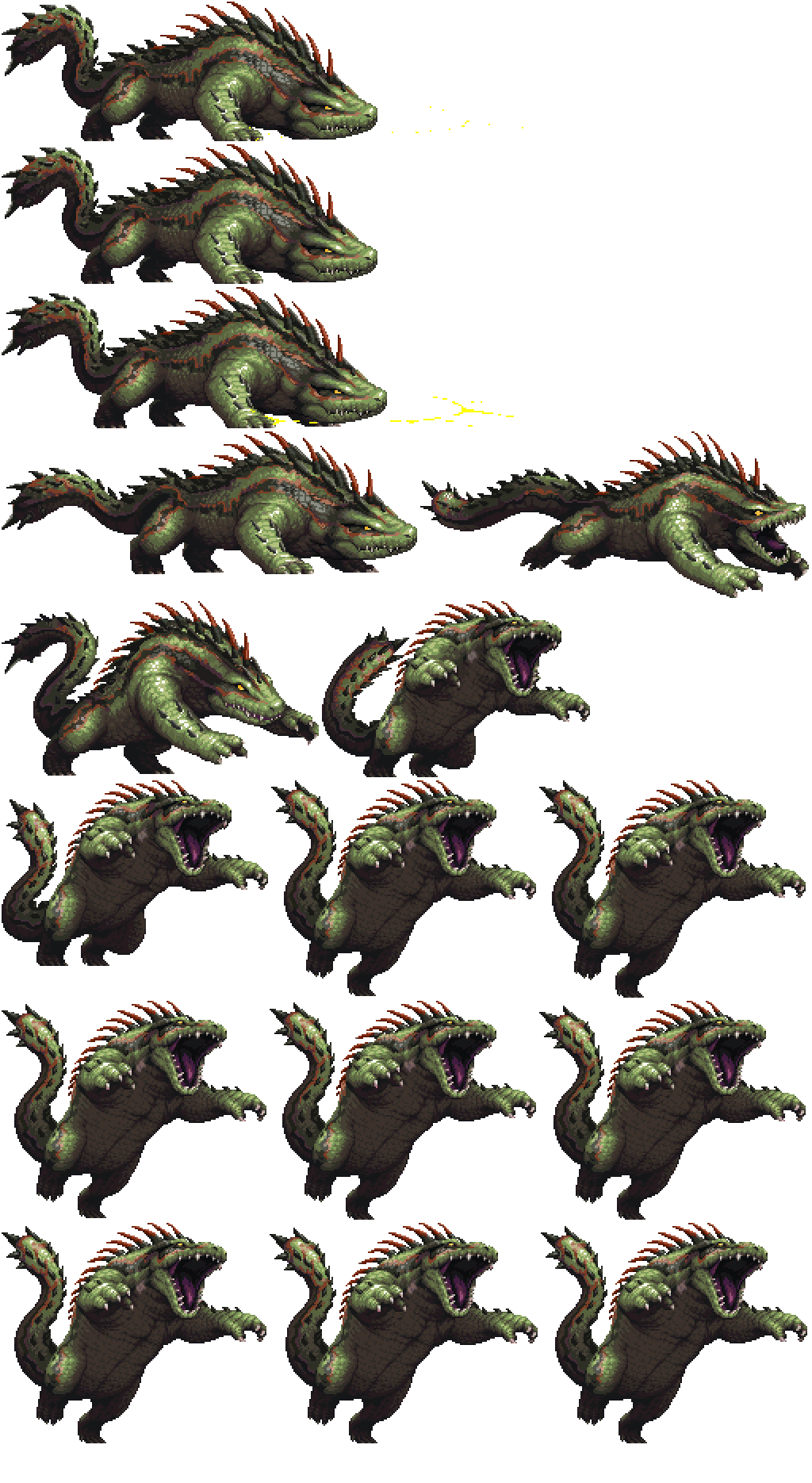 Octopath Traveler II - King Iguana