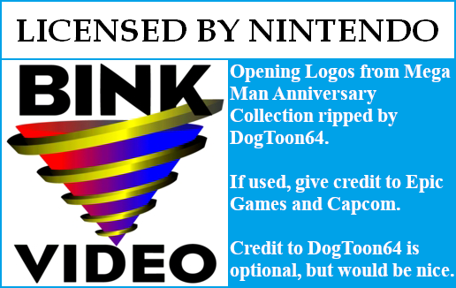 Mega Man Anniversary Collection (USA) - Opening Logos
