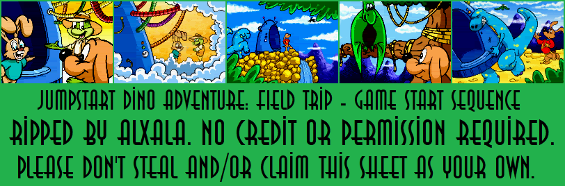 JumpStart Dino Adventure Field Trip - Game Start Sequence