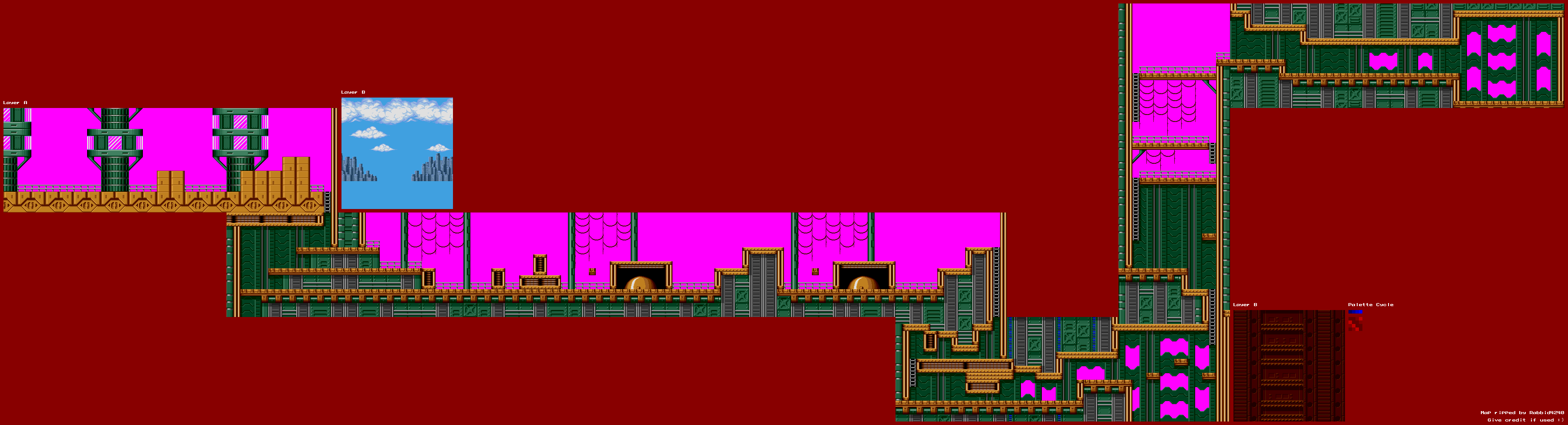 Mega Man: The Wily Wars: Mega Man 3 - Needle Man's Stage