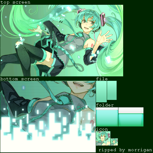 Nintendo 3DS Themes - The Disappearance of Hatsune Miku