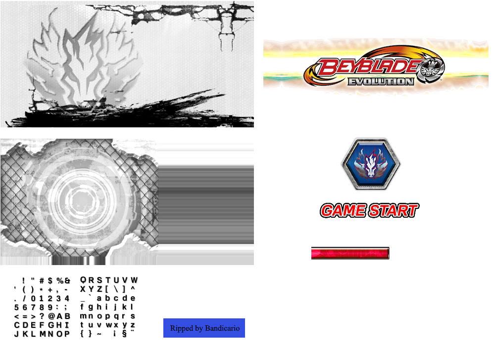Beyblade Evolution / Metal Fight Beyblade 4DxZero-G: Ultimate Tournament - Title Screen