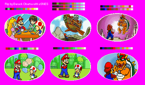 BS Super Mario Collection (JPN) - Cutscene Pictures