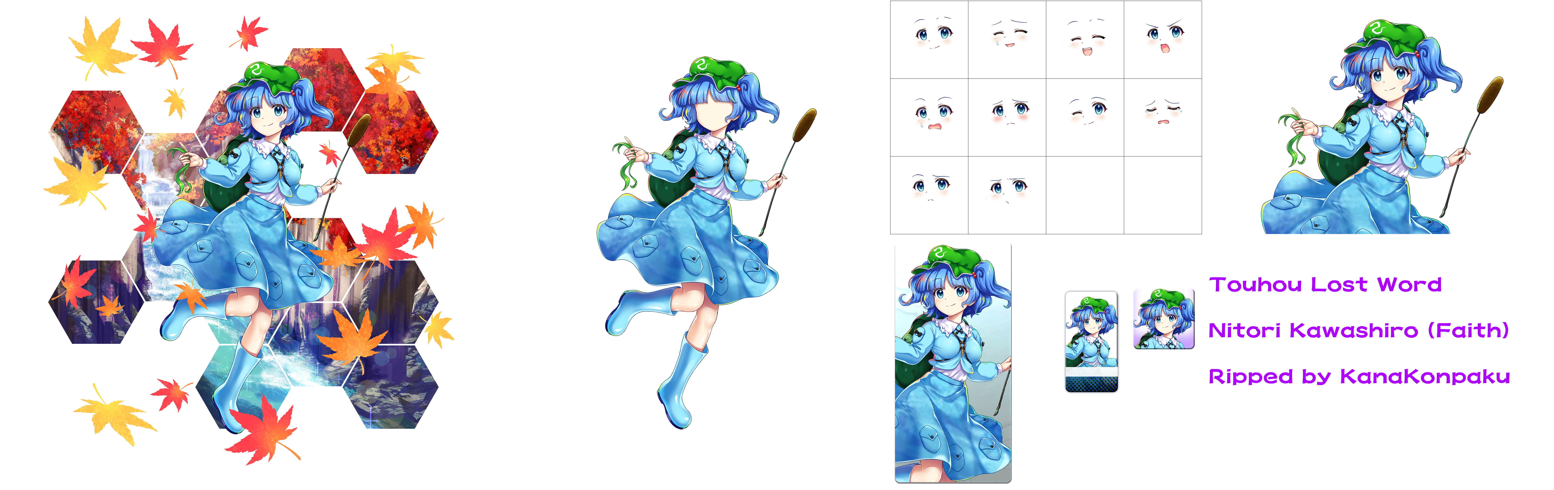 Touhou LostWord - Nitori Kawashiro (Faith)