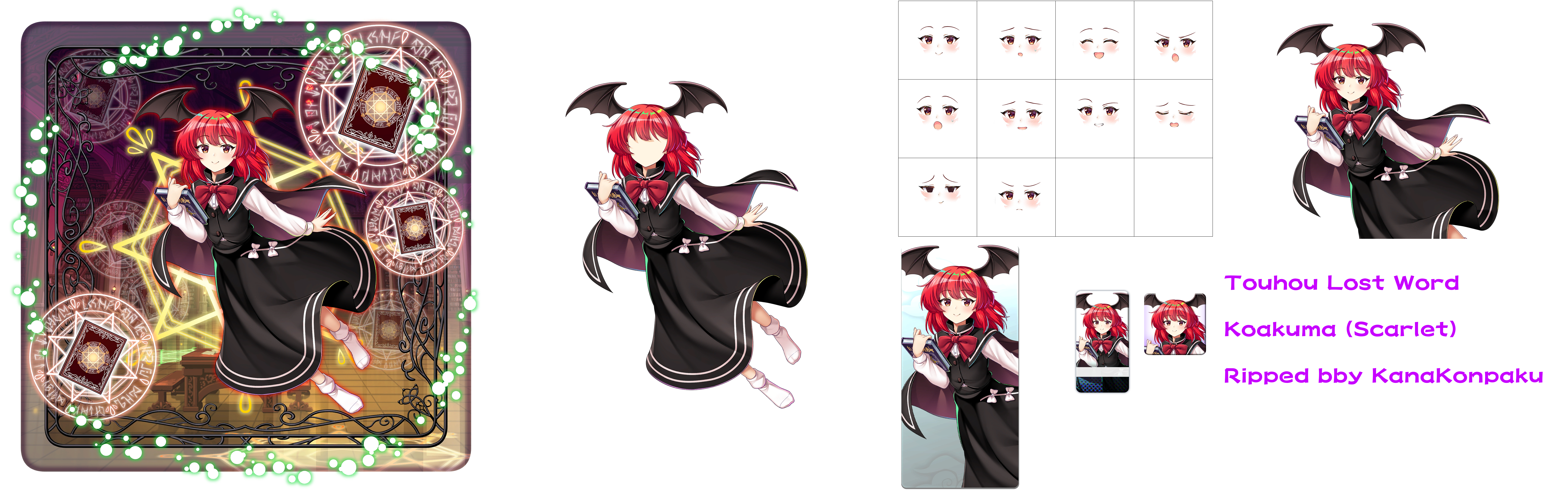 Touhou LostWord - Koakuma (Scarlet)