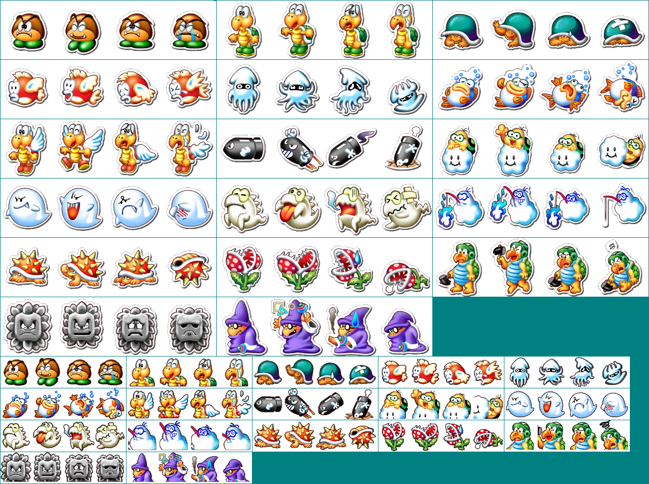 Nintendo Puzzle Collection (JPN) - Enemies