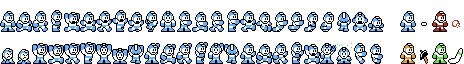 Mega Man (Super Mario Bros. 3 Style)