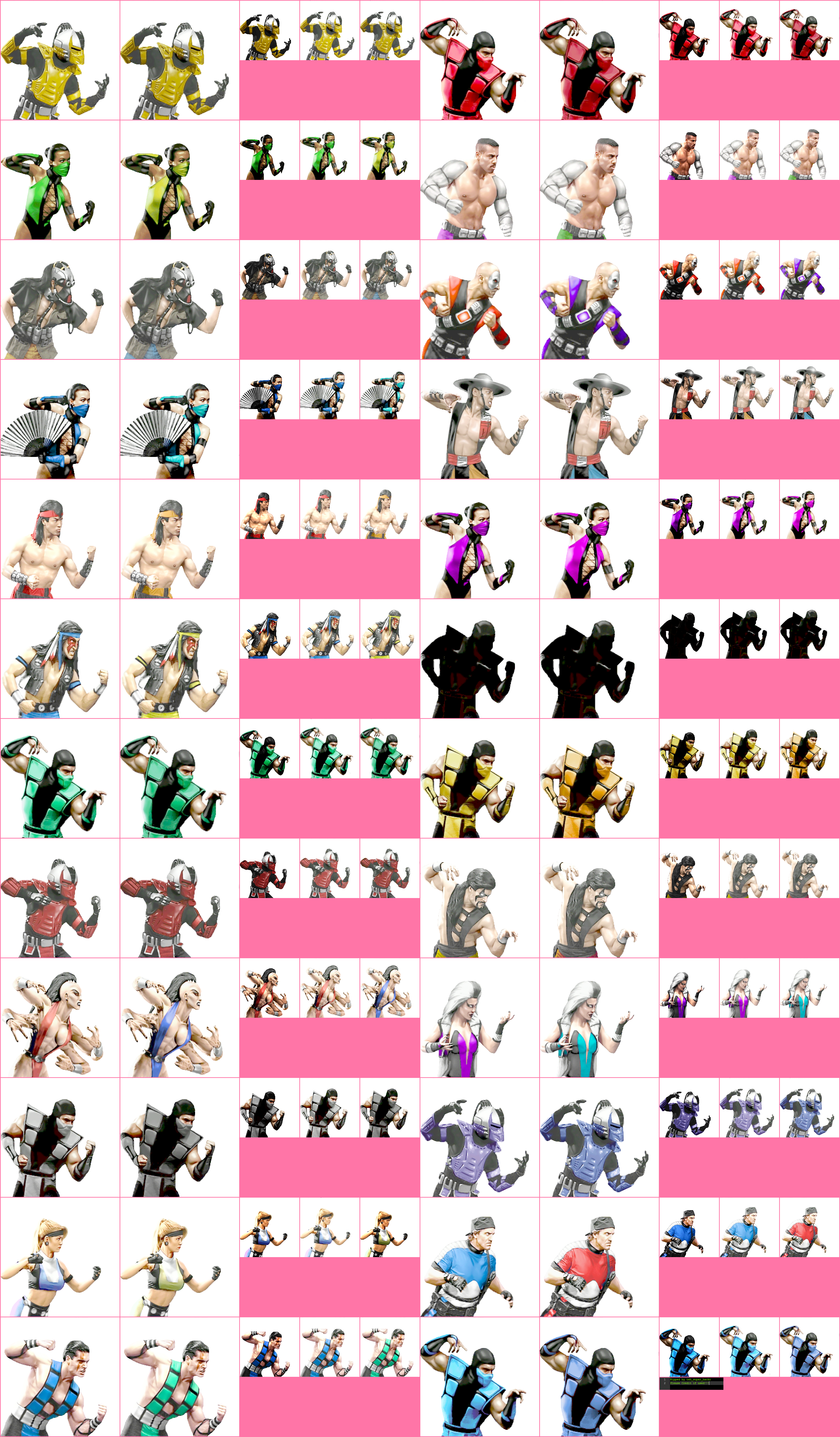 VS Fighter Portraits