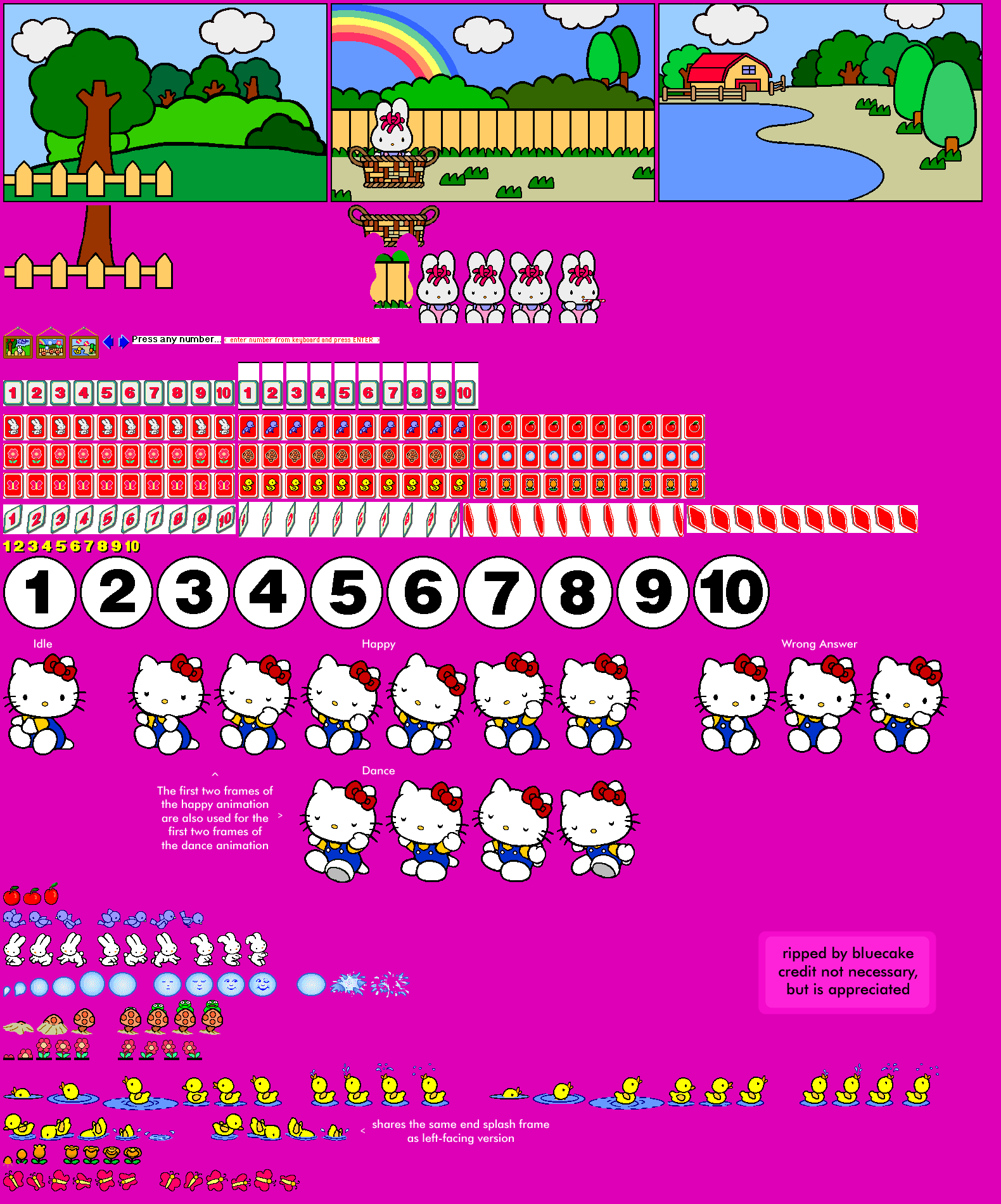 Hello Kitty Big Fun Deluxe - Big Fun Numbers