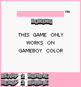 Game Boy Error Message