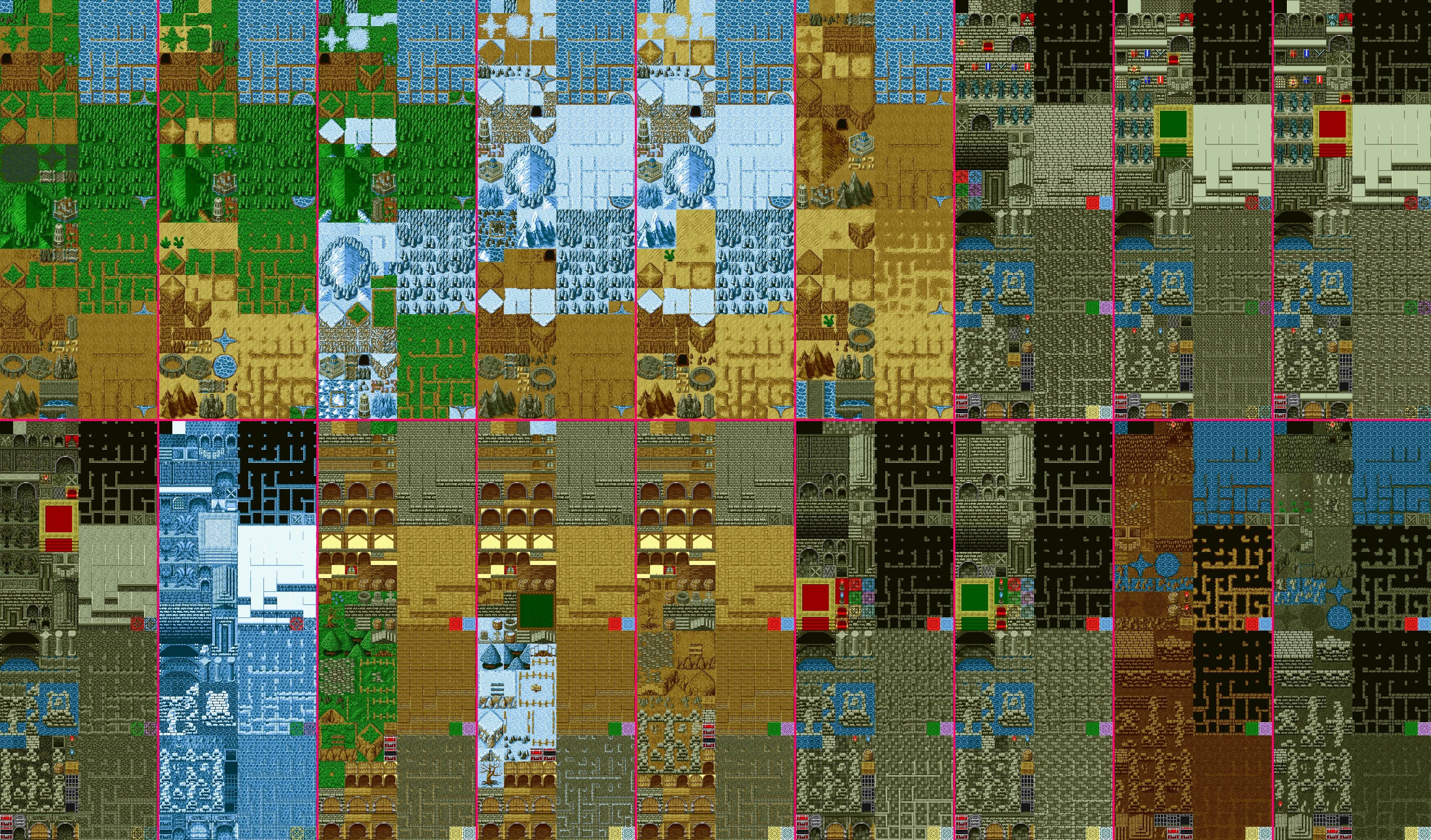 Simulation RPG Maker 95 - MapChip