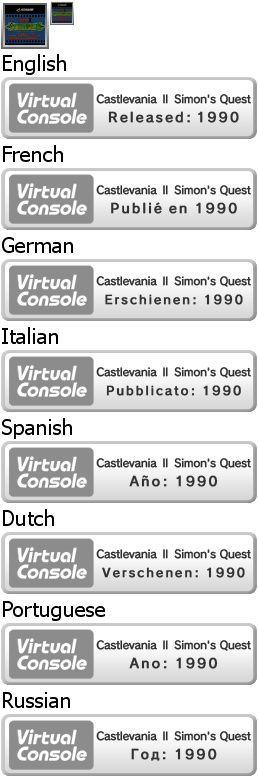 Castlevania II Simon's Quest