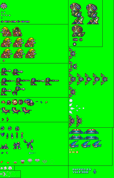 Mega Man X2 - Mega Man X2 Enemies #1