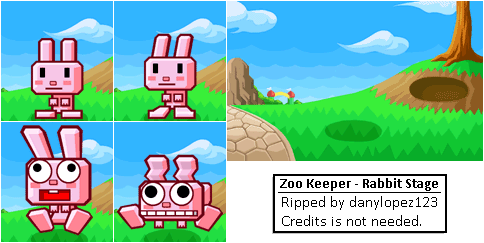 Zoo Keeper - Rabbit Stage