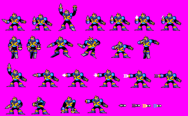 Mega Man Customs - Wave Man (Power Battle-Style)