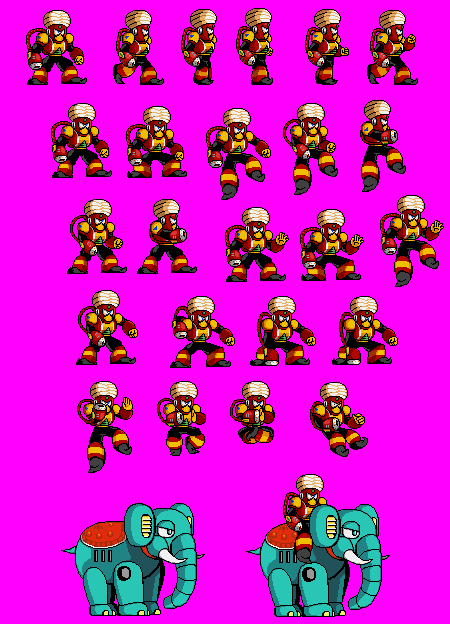 Flame Man (Power Battle-Style)