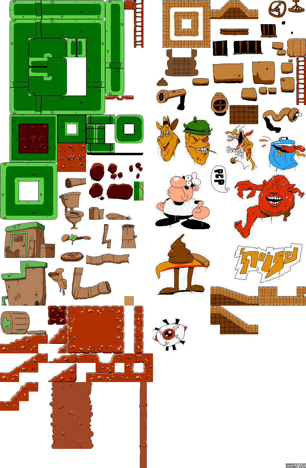 Oh Shit! Tileset