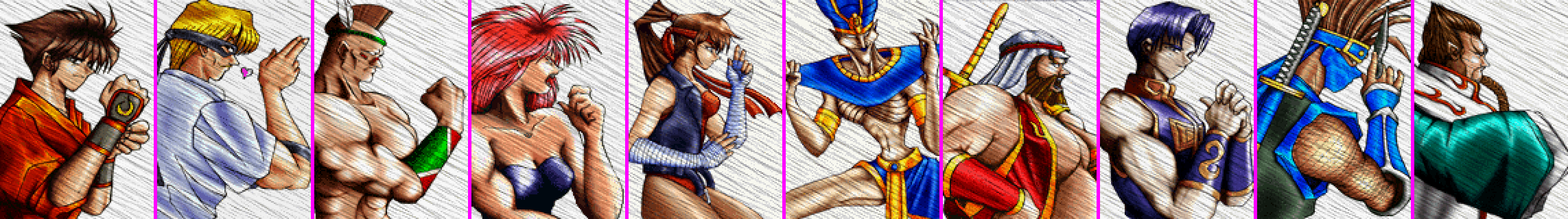 VS Screen Portraits