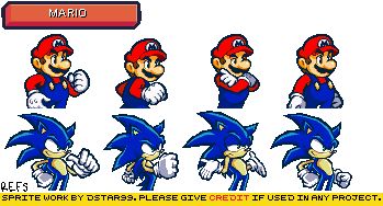 Mario Customs - Mario Portraits (Sonic Battle-Style)