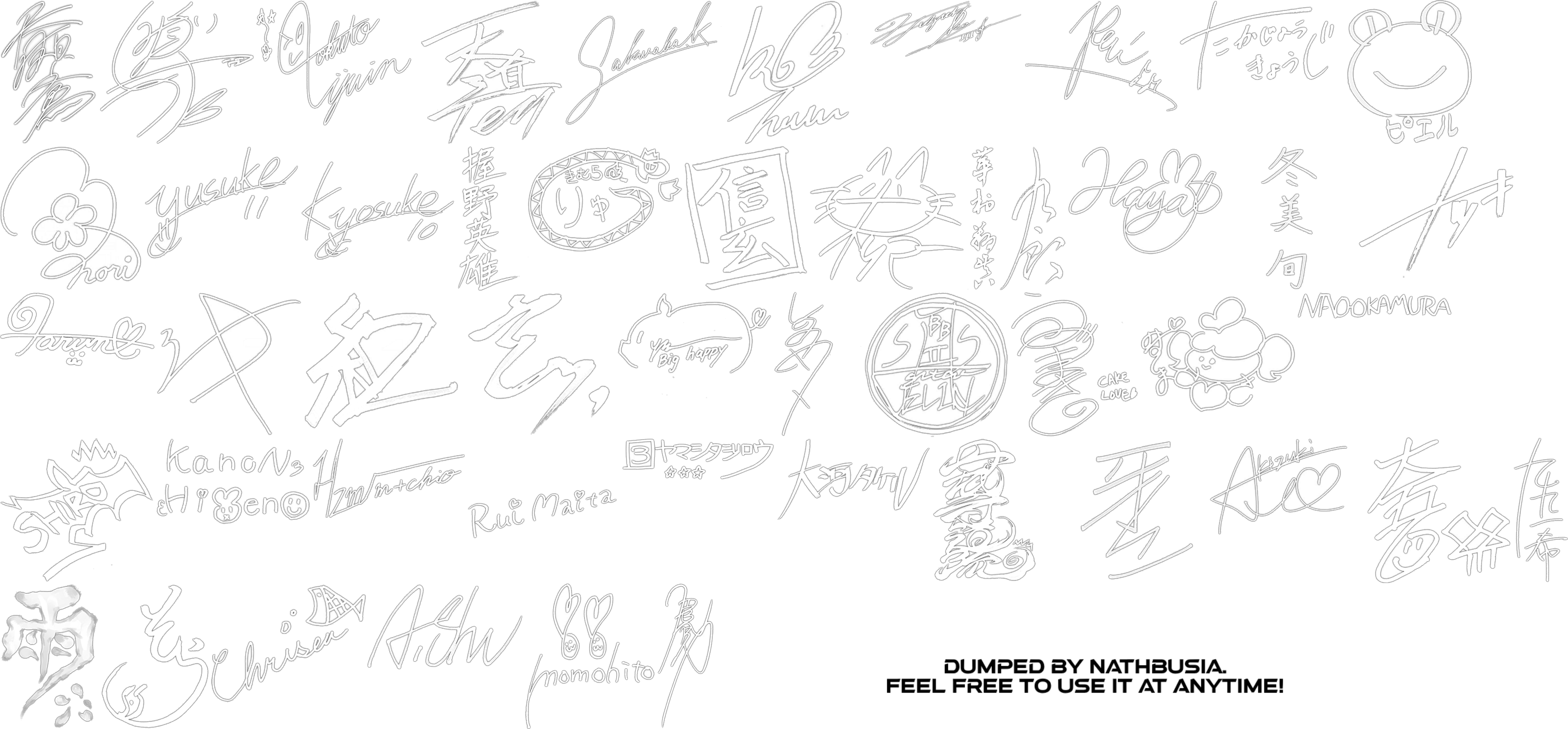 Signatures