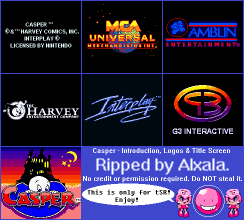 Introduction, Logos & Title Screen