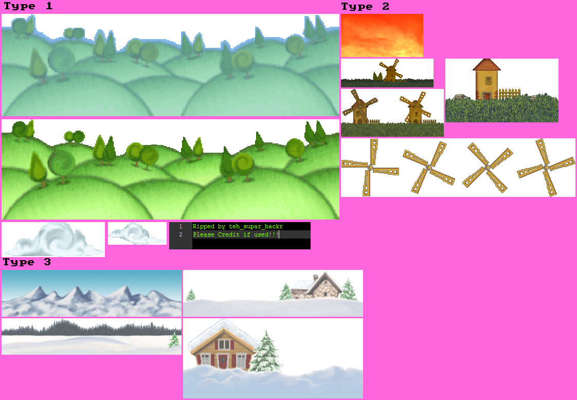 Stage Backgrounds