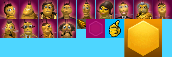 Bee Movie Game - Character Select