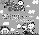 Hero Hero Kun (JPN) - Game Boy Error Message