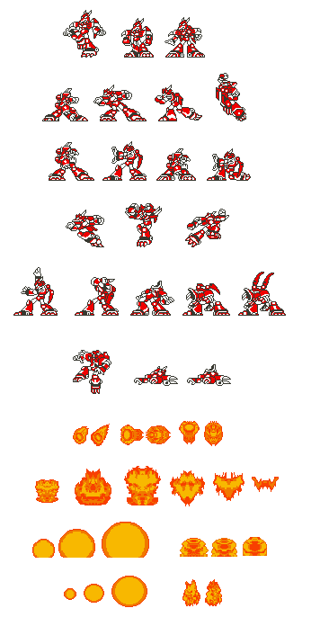 Mega Man X Customs - Magma Dragoon (Xtreme-Style)