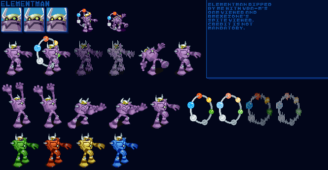 Mega Man Battle Network 6 - ElementMan.EXE
