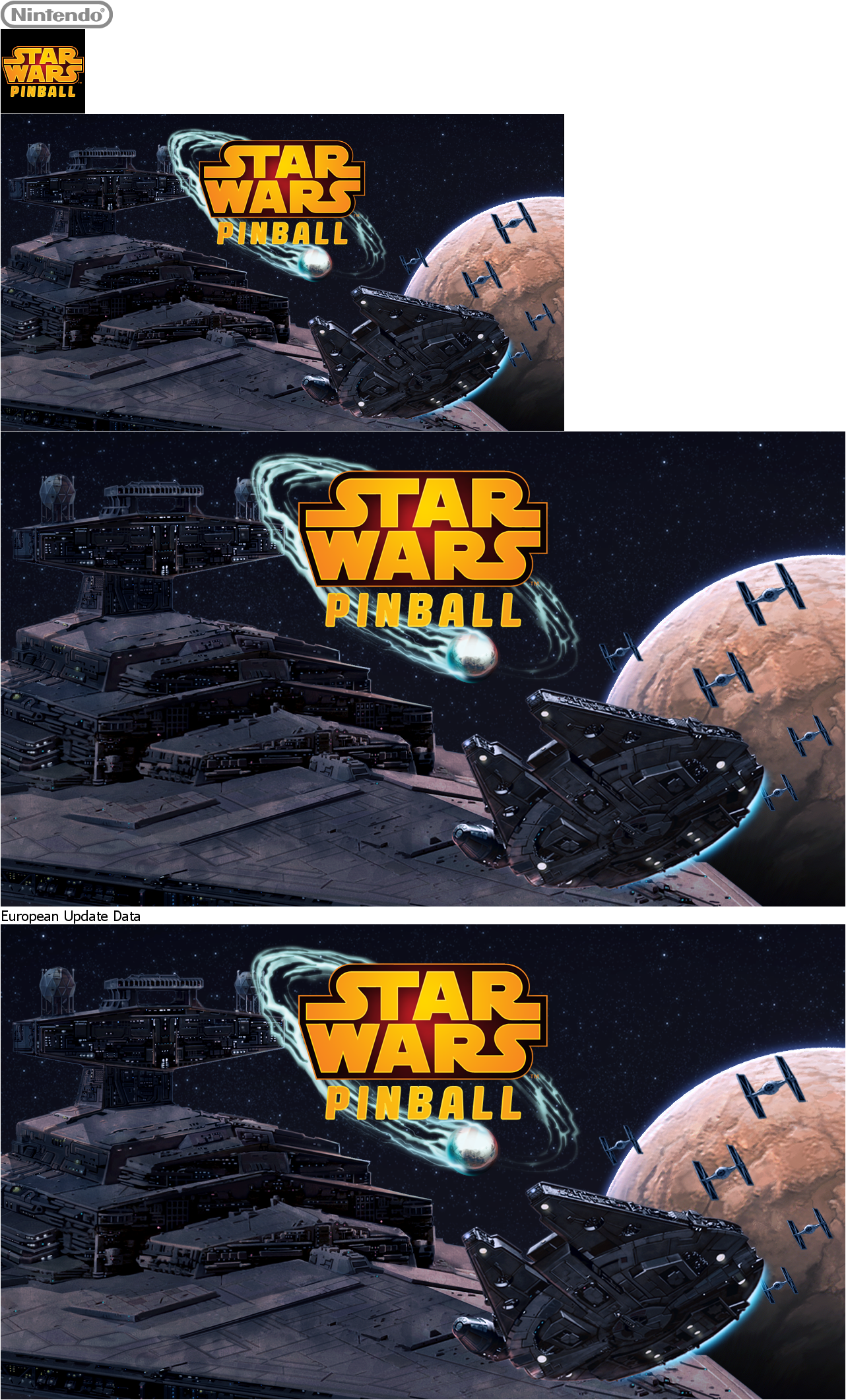 Star Wars Pinball - HOME Menu Icon & Banners