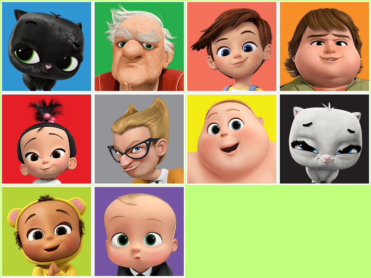 The Boss Baby: Back in Business: Matching Pairs - Character Cards