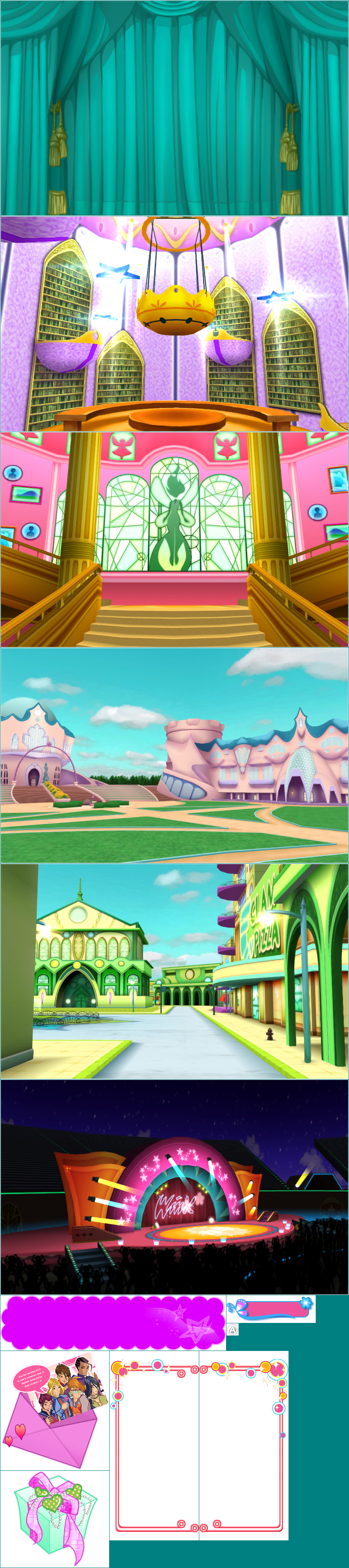 Dance Dance Revolution Winx Club - Story Dialogue