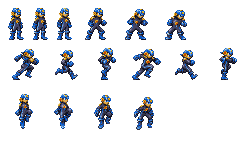 Rockman.EXE WS - MegaMan.EXE (Beta Sprites)