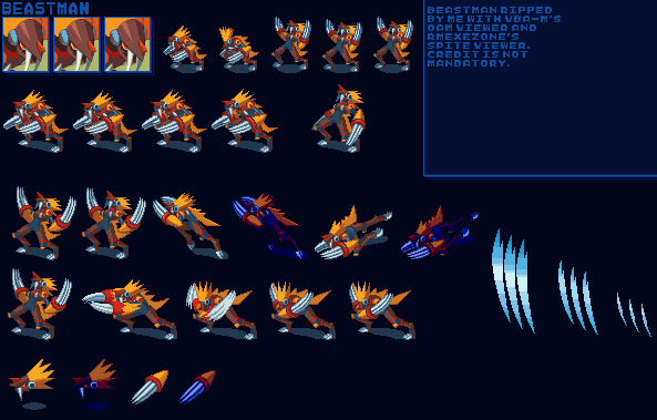 Mega Man Battle Network 3 - BeastMan.EXE