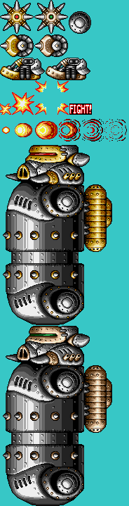 Rocket Knight Adventures - Pig Mecha
