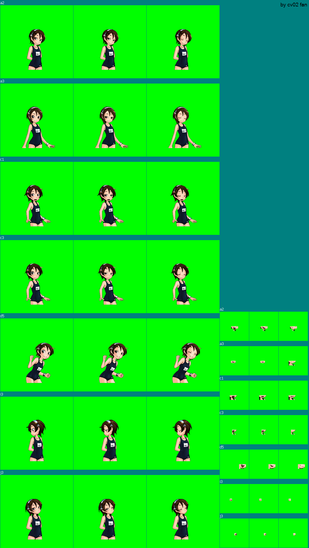 13-Sai no Hello Work DS - Miku (Swimsuit)