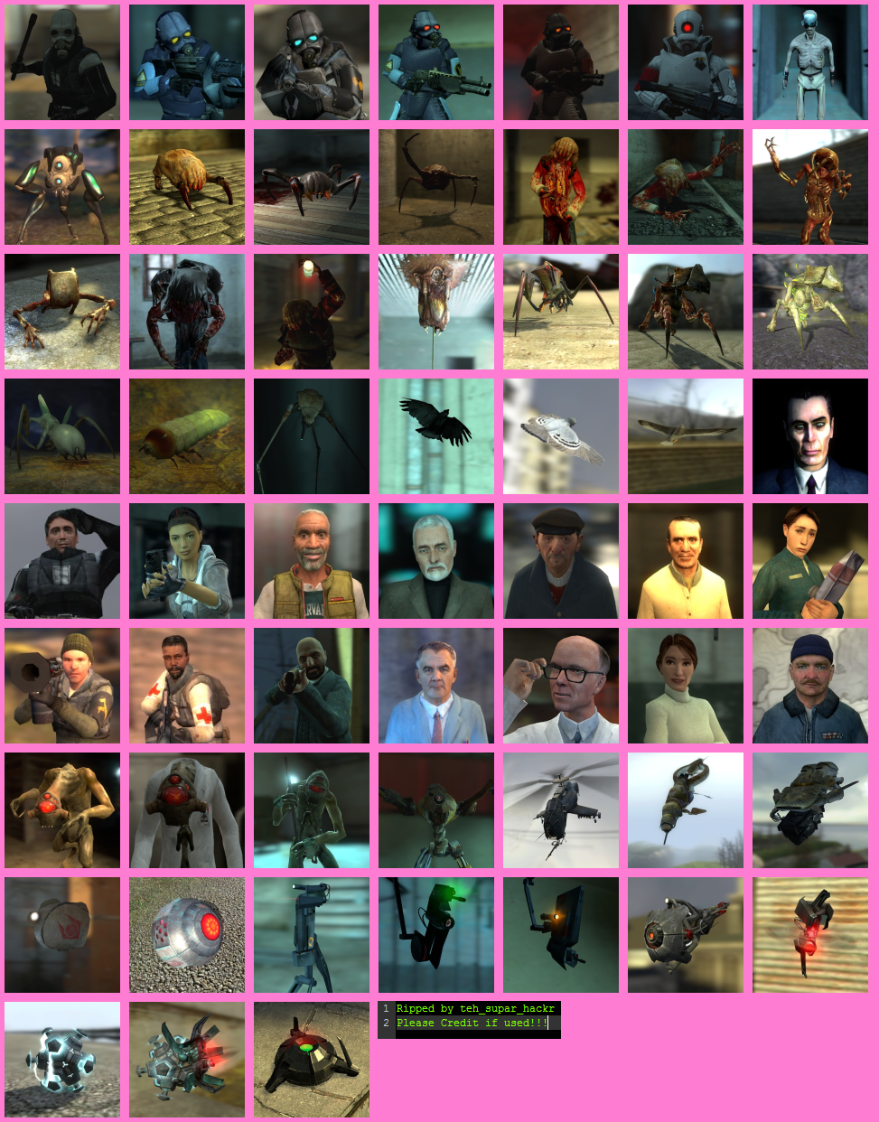 Garry's Mod - Half-Life 2 NPCs