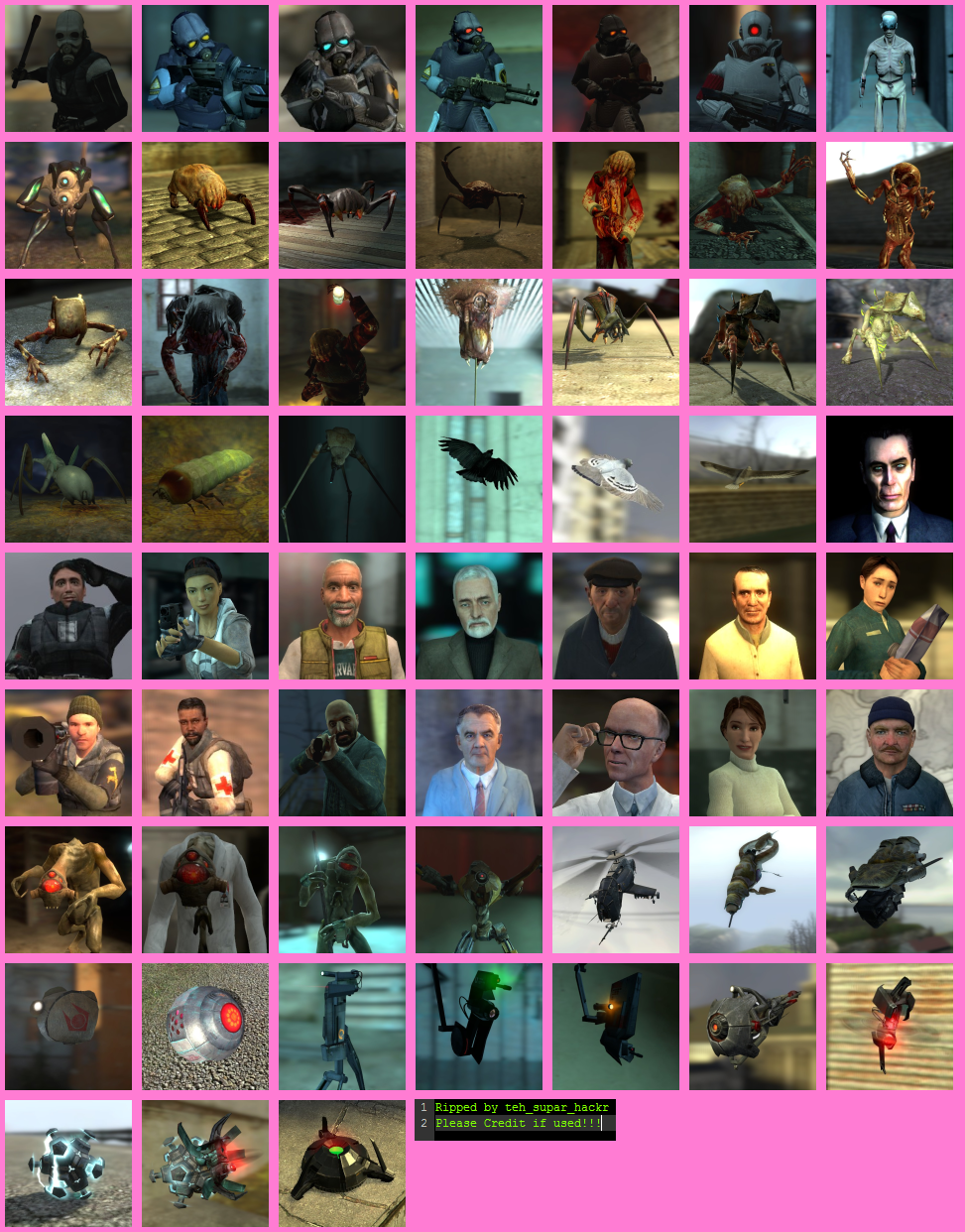 Half-Life 2 NPCs