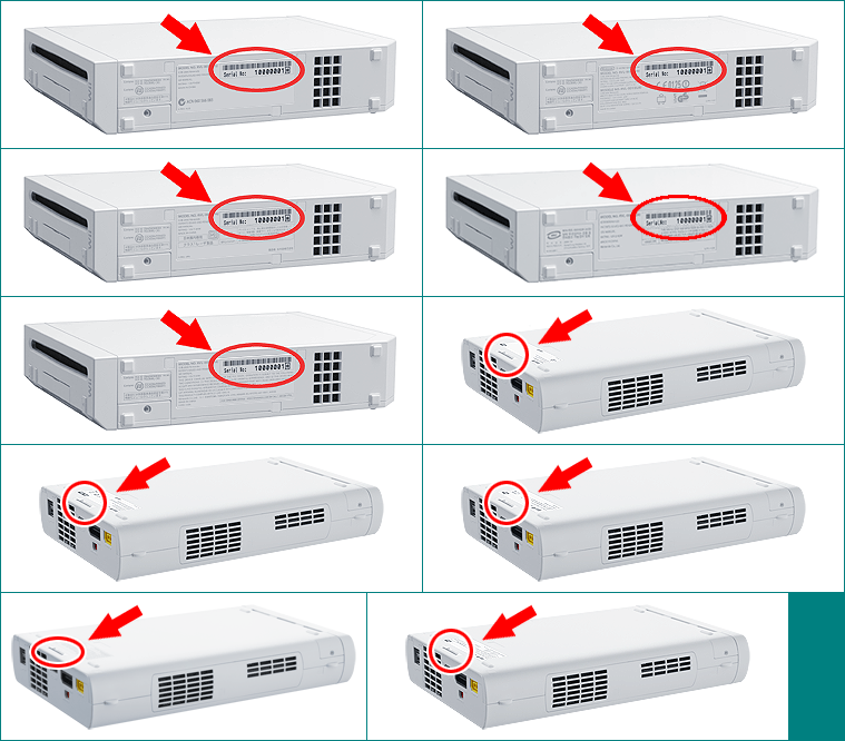 Wii Shop Channel - Wii Serial Number